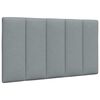vidaXL Giroletto senza Materasso Hanko Grigio Chiaro 80x200 cm Tessuto