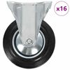vidaXL Rotelle Fisse 16 pz 160 mm