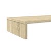 vidaXL Supporto Monitor Rovere Sonoma 100x27x10 cm Legno Multistrato