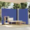 vidaXL Tenda Laterale Retrattile per Patio 170x1200 cm Blu