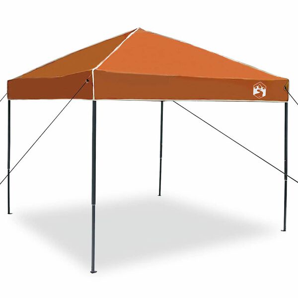 vidaXL Tenda Aggiuntiva Pop-Up Arancione 250 x 250 cm Tessuto