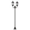 vidaXL Luce da Giardino 68 x 20 x 235 cm Alluminio e vetro