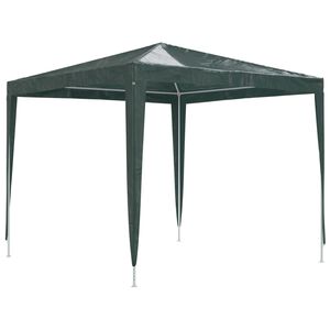 vidaXL Gazebo Professionale 2,5x2,5 m Verde 90 g/m&sup2;