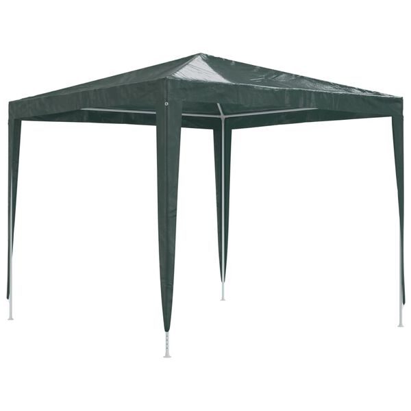 vidaXL Gazebo Professionale 2,5x2,5 m Verde 90 g/m²