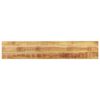 vidaXL Piano per Tavolo 180x30x2,5cm Rettangolare Legno Mango Grezzo