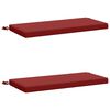 vidaXL Cuscini per Panchina a 2 Pezzi SOEST 2 pz 100% Poliestere