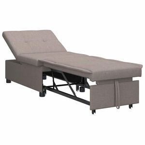 vidaXL Divano Letto Estraibile Talpa 194 x 50 x 82 cm Tessuto