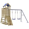 vidaXL Set da Gioco da Esterno in Legno di Pino Impregnato