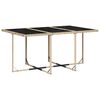 vidaXL Set Pranzo da Giardino 11 pz con Cuscini Beige Misto Polyrattan