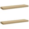 vidaXL Cuscini per Panchina a 2 Pezzi VUGHT 2 pz 100% Poliestere Beige
