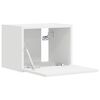 vidaXL Mobile TV da parete Bianco 60 x 31 x 29.5 cm Legno multistrato
