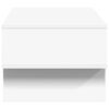 vidaXL Tavolino da salotto Bianco 80 x 46 x 35 cm Legno multistrato