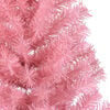 vidaXL Albero di Natale artificiale con luci integrate Rosa 120 cm PVC