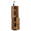 vidaXL Armadietto da Farmacia Legno Vecchio 30x41x174,5 cm Truciolato