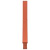 vidaXL Supporto per guardia della neve 12 pcs Rosso 29,5 x 3 x 34,5 cm