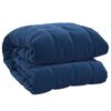 vidaXL Coperta Ponderata Blu 200x220 cm 13 kg Tessuto