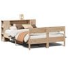 vidaXL Letto Libreria senza Materasso 140x190 cm in Legno di Pino
