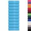 vidaXL Asciugamani da bagno FROGN 10 pz Turchese 30x30 cm 360 g/m&sup2;