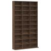 vidaXL Mobile Porta CD Rovere Marrone 102x23x177,5cm Legno Multistrato
