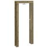 vidaXL Doccia da esterno 226 cm Naturale