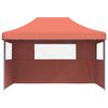 vidaXL Tenda Party Terracotta 279 x 410 x 315 cm Tessuto Oxford