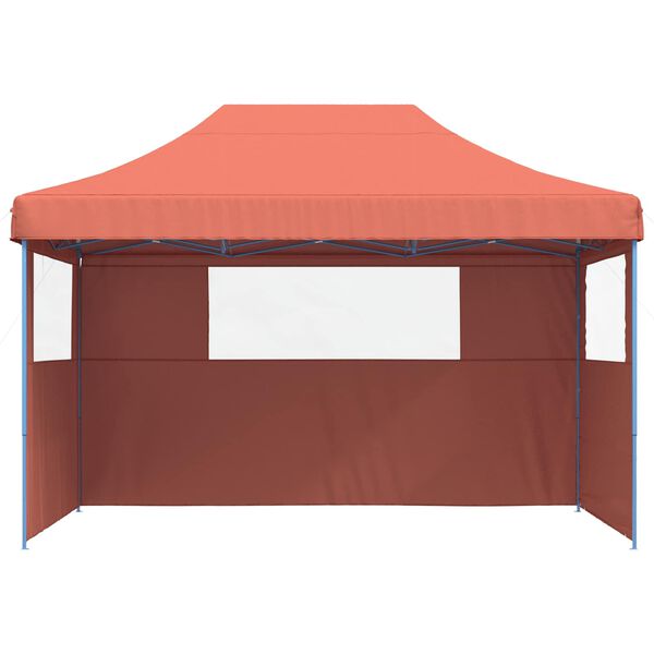 vidaXL Tenda Party Terracotta 279 x 410 x 315 cm Tessuto Oxford