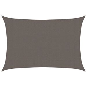 vidaXL Vela Parasole 160 g/m&sup2; Antracite 3x5 m in HDPE