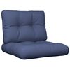 vidaXL Set Cuscini per Pallet Blu Marino 60x40x12 cm in Tessuto