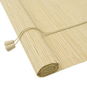 vidaXL Tenda a rullo Naturale 40 x 160 cm Bamb&ugrave;