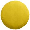 vidaXL Cuscini per Seduta 2 pcs Giallo Ø80 x 29 cm Velluto