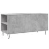 vidaXL Tavolino Salotto Grigio Cemento 102x44,5x50cm Legno Multistrato