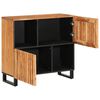 vidaXL Credenza 80x34x75 cm in Legno Massello di Acacia