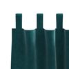 vidaXL Tende oscuranti 2 pcs Verde Scuro 140 x 260 cm Velluto