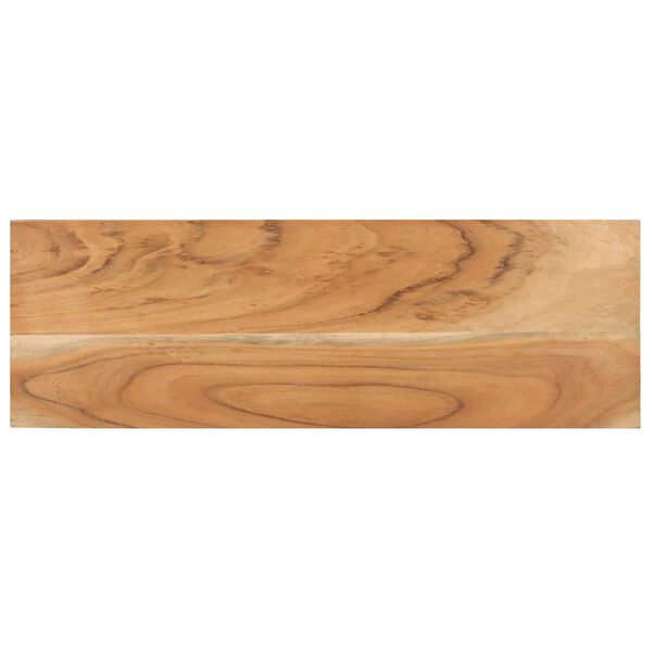 vidaXL Tavolino da Salotto 90x30x40 cm in Legno Massello di Acacia