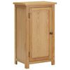 vidaXL Credenza 45x32x85 cm in Legno Massello di Rovere