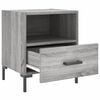 vidaXL Comodini 2 pz Grigio Sonoma 40x35x47,5 cm in Legno Multistrato