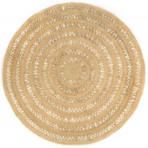 vidaXL Tappeto Lavorato a Mano in Juta Intrecciata 210 cm