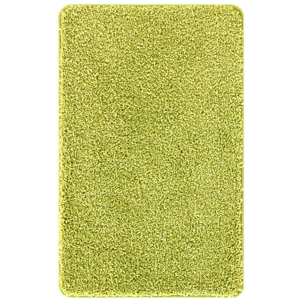 vidaXL Tappetino da bagno antiscivolo Verde 50 x 80 cm PP