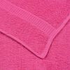vidaXL Set Asciugamani 8 pz FROGN Rosa 100% Cotone