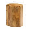 vidaXL Set Tavolini da Salotto 3 pz in Legno Massello di Mango
