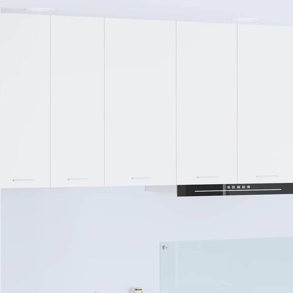 vidaXL Armadio pensile Bianco 40 x 31 x 80 cm Legno multistrato