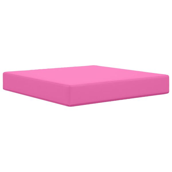 vidaXL Cuscino per divano da esterno 3 pcs Rosa Poliestere