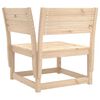 vidaXL Set Salotto da Giardino 8 pz in Legno Massello di Pino