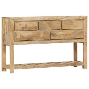 vidaXL Credenza 120x30x75 cm Legno Massello di Mango