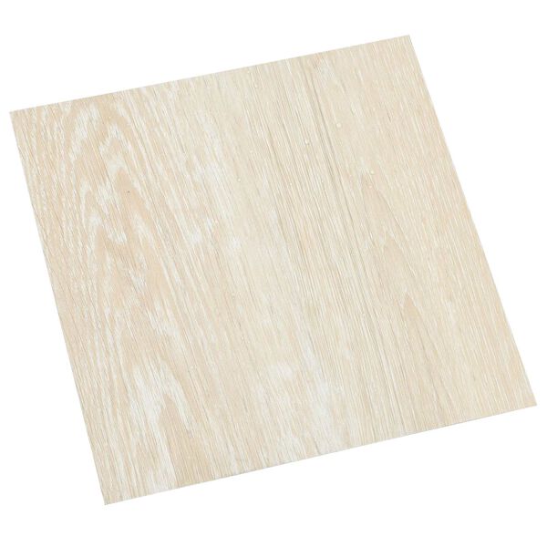 vidaXL Tavole per Pavimenti 55 pcs Beige 5,11 m&sup2; PVC