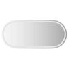 vidaXL Specchio da Bagno LED 100x45 cm Ovale