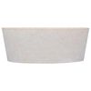 vidaXL Lavandino Crema &Oslash;40x15 cm in Marmo