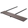 vidaXL Pavimento da Deck 6 pz Marrone Scuro WPC