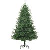 vidaXL Albero di Natale Artificiale Verde 150cm PVC e PE
