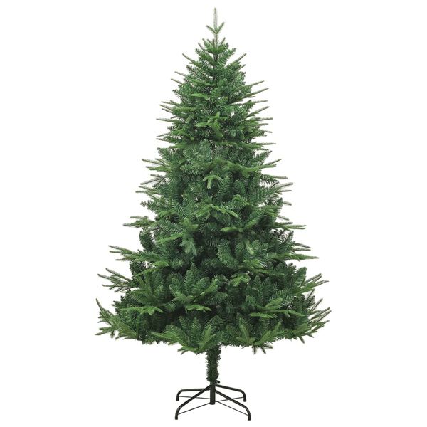 vidaXL Albero di Natale Artificiale Verde 150cm PVC e PE